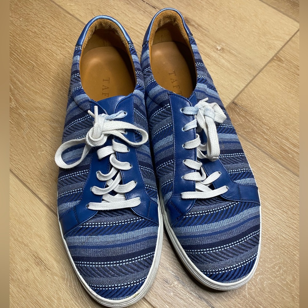 Taft Sneaker in Blue Stripes Multicolored Size 46 made in Spain